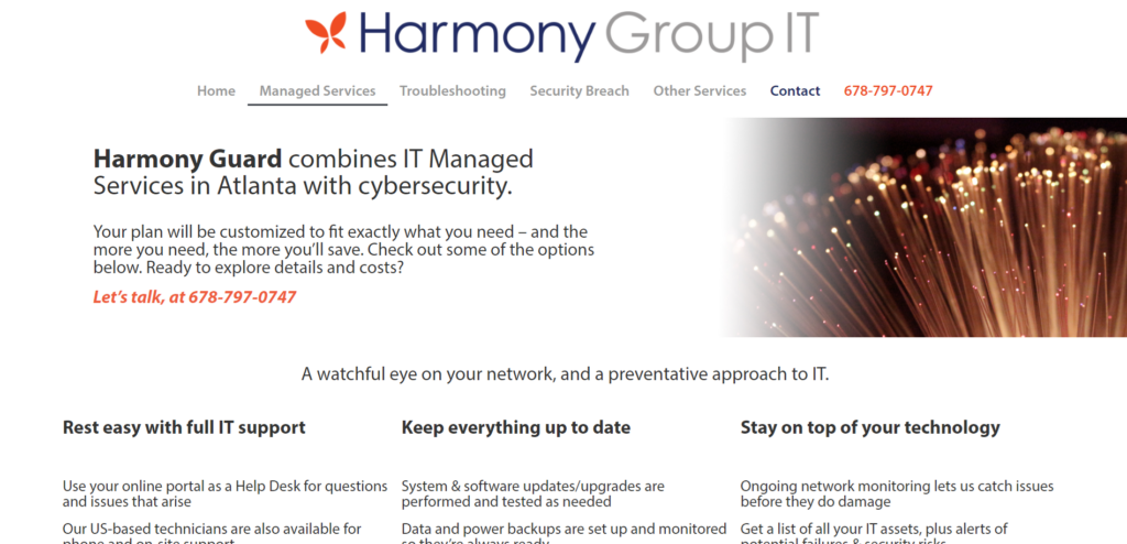 Harmony IT Managed Services